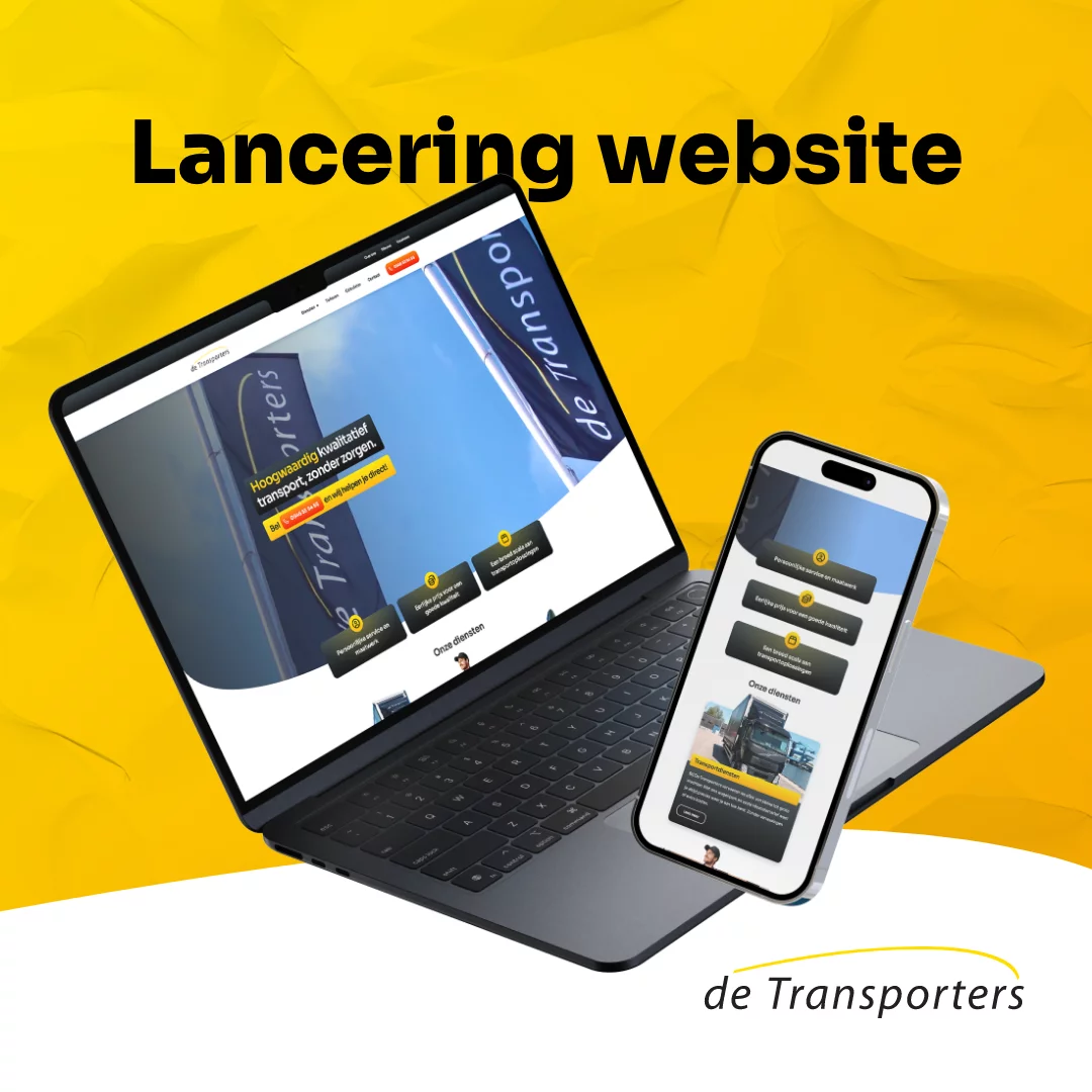 Wij hebben een nieuwe website: “De eerste aanvragen zijn al binnen!”
